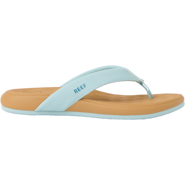 2026 Reef Kvinders Polstring Melody Sandaler CJ8711 - Blue Haze / Doe